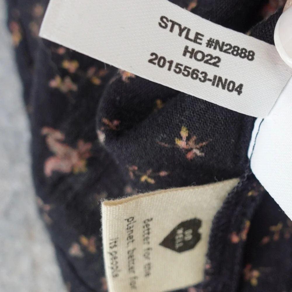 Madewell smocked puff